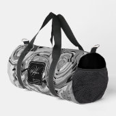 Mutter von bride Geschenk Stilvolles Muster Chic M Duffle Bag (Rechte Ecke)