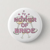 Mutter von Bride ID Button (Vorderseite)