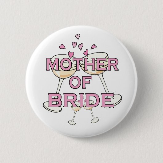 Mutter von Bride ID Button (Vorderseite)