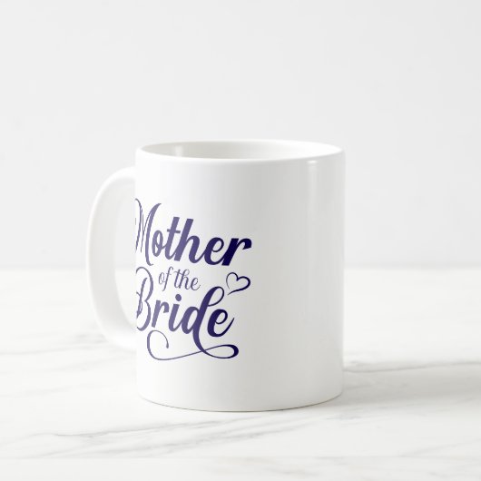 Mutter von Bride Kaffeetasse (Vorderseite Links)