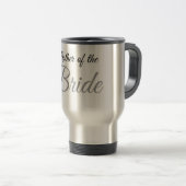 Mutter von Bride Script Gray Reisebecher (VorderseiteRechts)