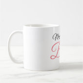 Mutter von Bride Script Pink Kaffeetasse (Links)