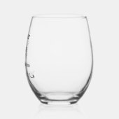 Mutter von Bride Weinglas Ohne Stiel (Links)