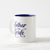 Mutter von Bride Zweifarbige Tasse (Vorderseite Links)
