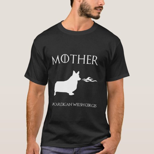 Mutter von Cardigan Welsh Corgis Unrivale Mütter T-Shirt (Vorderseite)