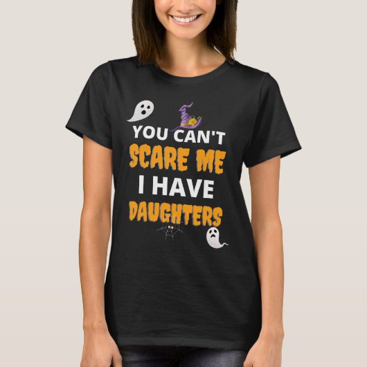 Mutter von Daughters Halloween T-Shirt (Vorderseite)