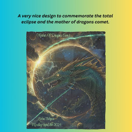 Mutter von Drachen Comet & Eclipse Fleecedecke