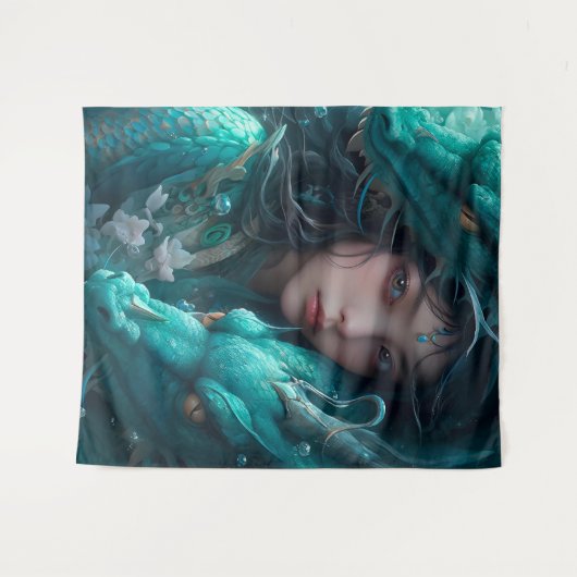 Mutter von Drachen Wandteppich (Vorderseite (Horizontal))