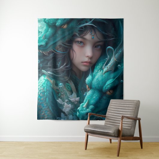 Mutter von Drachen Wandteppich (Beispiel)