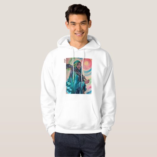 "Mutter von Eritrea" Hoodie (Vorne ganz)