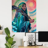 Mutter von Eritrea Poster (Heimbüro)