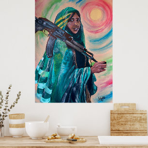 Mutter von Eritrea Poster