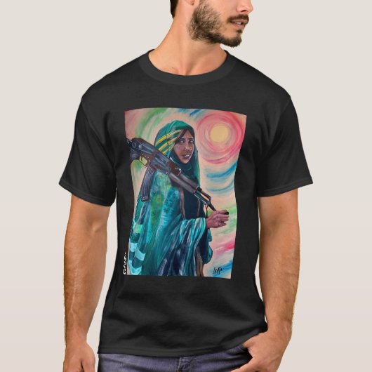 Mutter von Eritrea T-Shirt (Vorderseite)