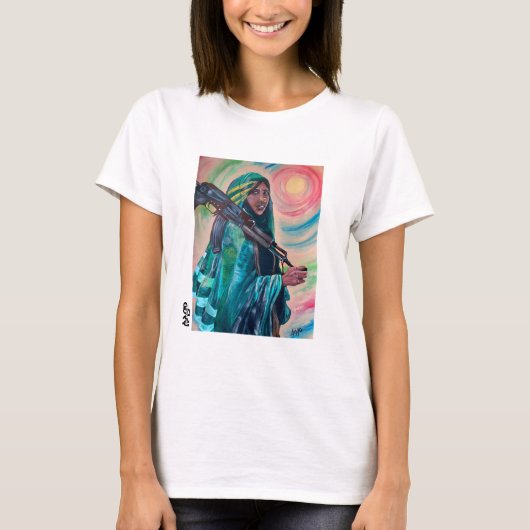 "Mutter von Eritrea" T-Shirt (Vorderseite)