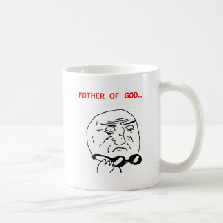 Mutter von Gott meme Kaffeetasse