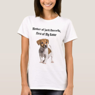Mutter von Jack Russells, Vorname T-Shirt