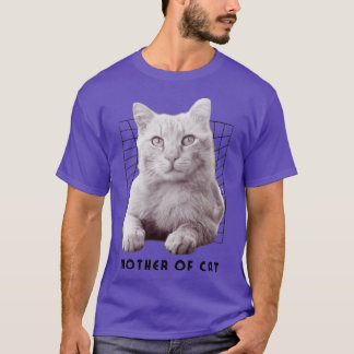 Mutter von Katze3 T-Shirt