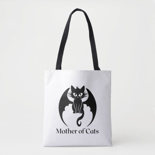 Mutter von Katzen Tasche (Vorderseite)