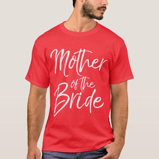 Mutter von Mamas Bridal Geschenk T-Shirt (Vorderseite)