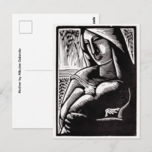 Mutter von Mikulas Galanda Postkarte