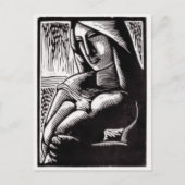 Mutter von Mikulas Galanda  Postkarte (Vorderseite)