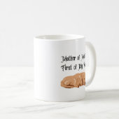 Mutter von Mutts, Vorname meines Namens Kaffeetasse (VorderseiteRechts)