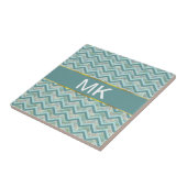 Mutter von Pearl Aquamarin ZigZag Fliese (Seite)