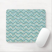 Mutter von Pearl Aquamarin ZigZag Mousepad (Mit Mouse)