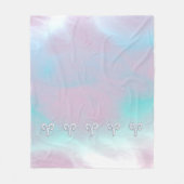 Mutter von Pearl Aries Zodiac Symbol Decor Fleecedecke (Vorderseite)