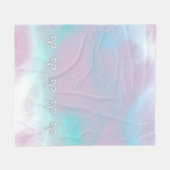 Mutter von Pearl Aries Zodiac Symbol Decor Fleecedecke (Vorderseite (Horizontal))