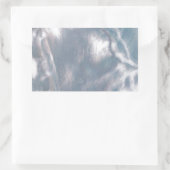 Mutter von Pearl-Blue Rechteckiger Aufkleber (Tasche)