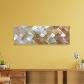 Mutter von Pearl Capiz Weave Leinwanddruck (Insitu (Wohnzimmer))