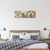 Mutter von Pearl Capiz Weave Leinwanddruck (Insitu (Schlafzimmer))