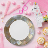 Mutter von Pearl Capiz Weave Pappteller (Party)