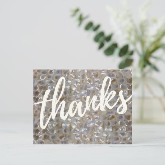 Mutter von Pearl Danke, Postcard Postkarte (Stehend Vorderseite)