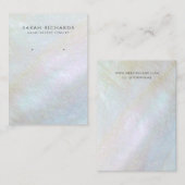 Mutter von Pearl Elegant Earring Display Visitenkarte (Vorne/Hinten)