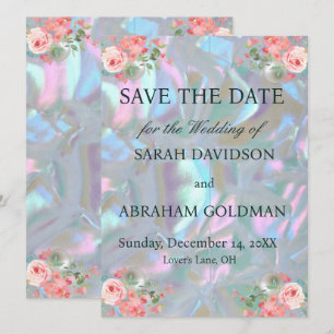 Mutter von Pearl Elegant Wedding Save the Date Einladung