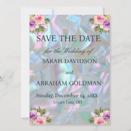 Mutter von Pearl Elegant Wedding Save the Date Einladung