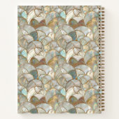 Mutter von Pearl Gold Accent Mosaic Style Notizblock (Rückseite)