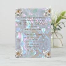 Mutter von Pearl Iridescent Elegant Wedding