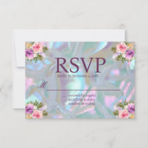 Mutter von Pearl Iridescent RSVP Cards
