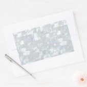 Mutter von Pearl Mosaic Rechteckiger Aufkleber (Umschlag)