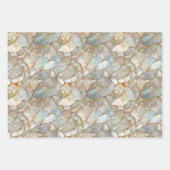 Mutter von Pearl Mosaic Wrapping Paper Sheet Set Geschenkpapier Set (Vorderseite 2)