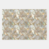 Mutter von Pearl Mosaic Wrapping Paper Sheet Set Geschenkpapier Set (Vorderseite)