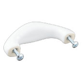 Mutter von Pearl Nacre Style Taurus Zodiac Sign Keramik Schrankknauf (Rückseite)