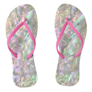MUTTER VON PEARL Pink Slim Strap FlipFlops Töne Badesandalen