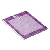 Mutter von Pearl Scorpio Zodiac Pink Digitale Camo Notizblock (angewinkelt)