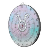Mutter von Pearl Style Taurus Zodiac Horoskop Dartscheibe (Vorderseite rechts)
