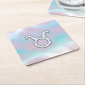 Mutter von Pearl Style Taurus Zodiac Horoskop Rechteckiger Pappuntersetzer (angewinkelt)