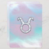 Mutter von Pearl Taurus Zodiac Astrologie (Vorne/Hinten)